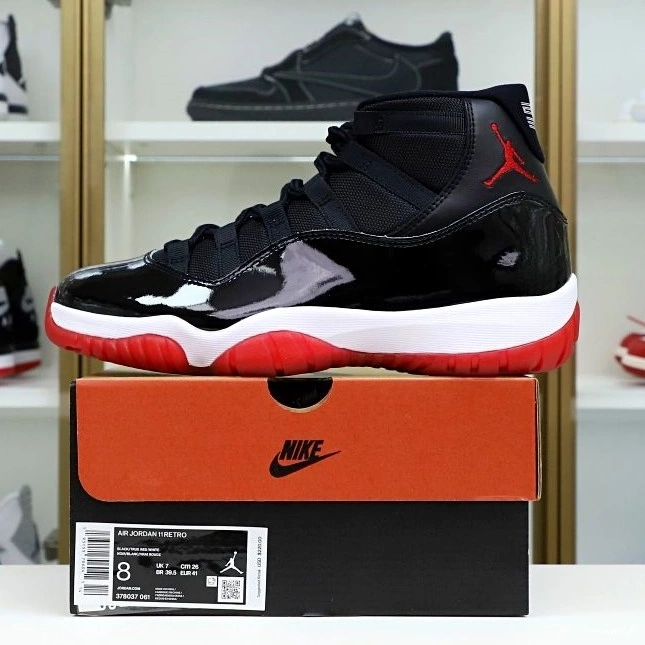 JORDAN 11 2019 RETRO AIR 'BRED' 0816